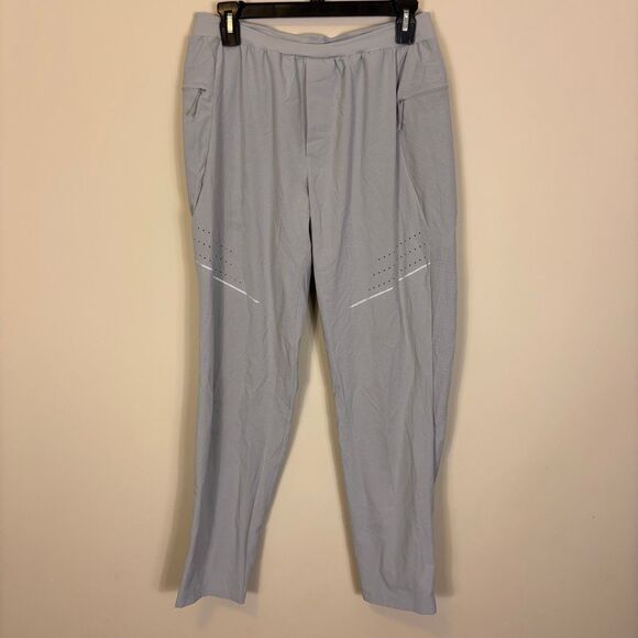 Lululemon Men's Fast And Free Grey Lightweight Pants Medium - Picture 1 of 7
